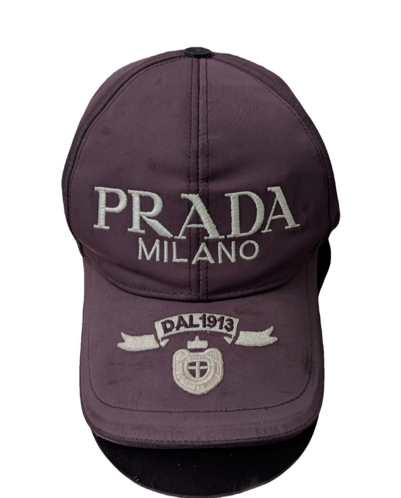 Prada Milano Dark Grey Cap